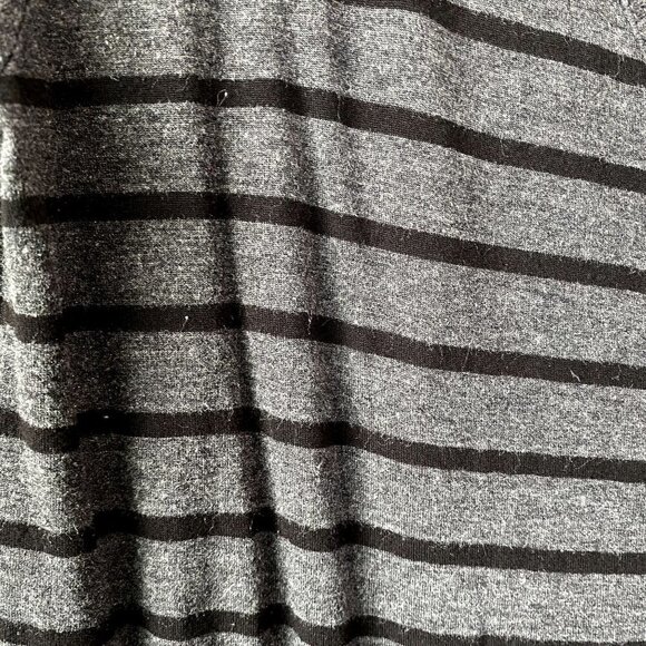 Gap Striped Long Sleeve V Neck Top M - Picture 4 of 7